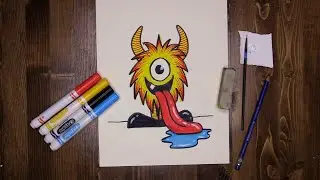 Marker Pen  Monster Virtual McArt