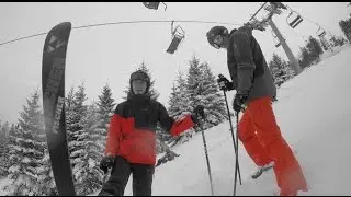 Fun skiing Tannheim, Austria