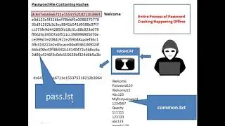 How to use Hashcat Password Cracking Tool ? - Demo using Kali Linux -  Cybersecurity - CSE4003