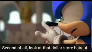 Sonic flames Erazor's Jordans (Voice over)