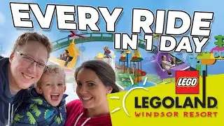 EVERY RIDE ONE DAY CHALLENGE | Legoland Windsor