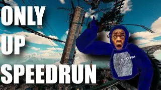 SPEEDRUNNING ONLY UP IN GORILLA TAG VR