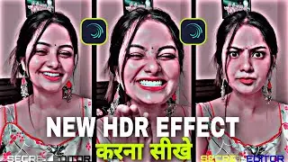 Alight Motion Video Editing 😍 || New Viral HDR CC Effect 🤩 || alight motion 4k edit in Android ||