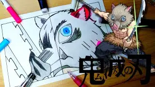 Inosuke Hashibira|Manga x Anime|Kimetsu no yaiba