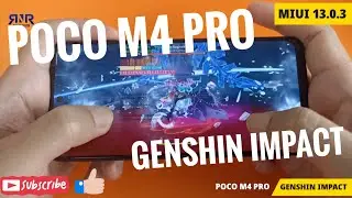 Tes Perdana Lancar Jaya? Poco M4 Pro Genshin Impact Test 60fps | Helio G96, MIUI 13.0.3