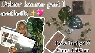 Room dekor part 1 #aesthetic | shoppe haul