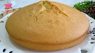 Just WATER ❗ No Milk, No Yogurt ❗ Cheap and easy. Soft cotton cake.