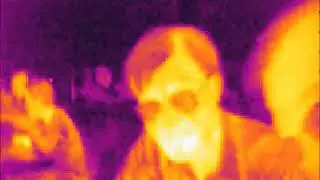 Демонстрация работы ИК матрицы 120x84 от Heimann Sensor.