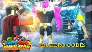 ALL SUPERHERO SIMULATOR CODES *UPDATED*  2019