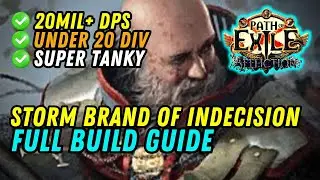 POE Affliction Builds - Storm Brand of Indecision