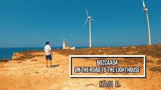 Naci E. - On The Road To The Lighthouse [#Bozcaada] #bicycle #synthesizer