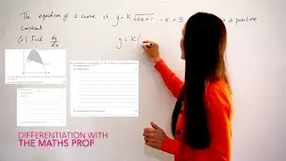 The Maths Prof: AS Level Differentiation EXAM QUESTIONS
