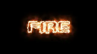 Fire Text Effect in After Effects | After Effects Tutorial
