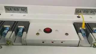 Transfer switch with load