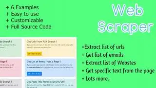 Web Scraper With Source Code | Asp Core | Codecanyon Scripts and Snippets