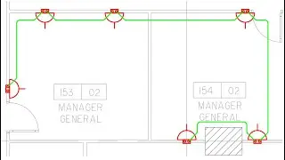 BLOCK WIRING LISP تحديث ليسب عمل التوصيل بين البلوكات و المخارج السقفية و الحائطية