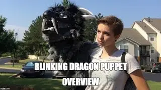 A Blinking Dragon Puppet Overview