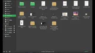 Linux Mint GUI Files and Search
