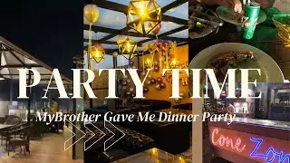 Dinner |Ice cream | My Brother gave Me A Party 🎉 | Party| Restaurant in Lahore |A Lines Spice World