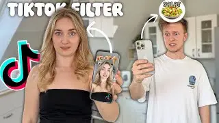 Tiktok Filter bestimmt 24h ALLES, was WIR essen