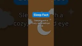 😴 Sleep Fact #sleepfacts #sleepbetter #shorts