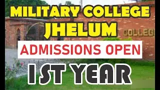 MILITARY COLLEGE JHELUM 1ST YEAR ENTRY TEST 2021 | CADET COLLEGE ADMISSION 2021