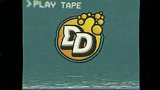 Damaged VCR Tape Logo Animation