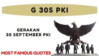 G30S PKI.... PERISTIWA BESAR DI INDONESIA....