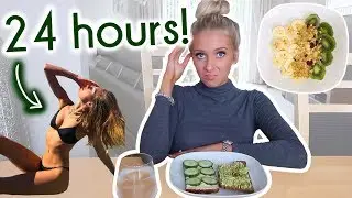 I FOLLOWED A MODEL'S 'what I eat in a day' VIDEO!!