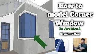 Archicad tutorial on corner window