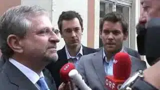 Molterer vor dem Bundesparteivorstand