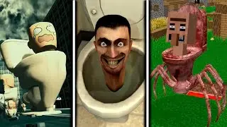 Skibidi toilet - different versions (2)