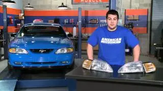 Mustang Stock OE Headlights (94-98 All) Review