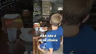 ABA não é só na clínica  #seletividadealimentar #autismo #terapiaaba