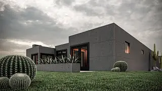 Lumion 12 Modern Villa Render