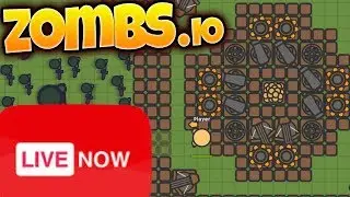Blueslime LIVE : Zombs.io LIVESTREAM Gameplay