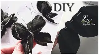 DIY 💣 Как ПРОСТО и БЫСТРО сделать ШИКАРНУЮ БАБОЧКУ | ДЕКОР для ДОМА | home decor with your own hands