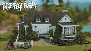 copperdale family home 🏡 | the sims 4 speed build | no cc