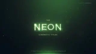 Best Neon Cinematic Titles 2021 - 100% After Effects