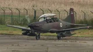 Dny NATO 2021 - přílet PC-9 Hudournik