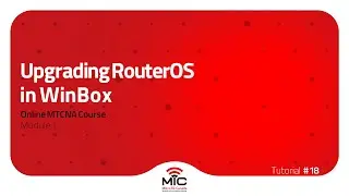 Upgrading RouterOS in WinBox