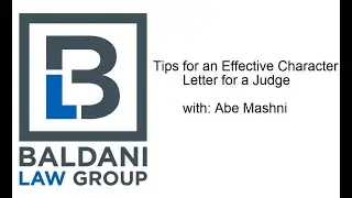 Tips for Effective Character Letters for Sentencing