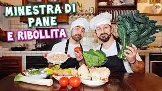 Minestra di pane e ribollita - ricetta gustosa di origine contadina.