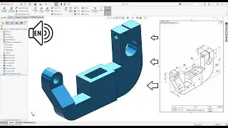 SolidWorks Tutorial 2021! Exercise 137! Hole Wizard step by step! Learn from Home! :D