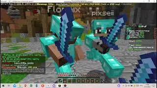 Играю в KitPvp на Dexland (моё первое видео с компьютера)