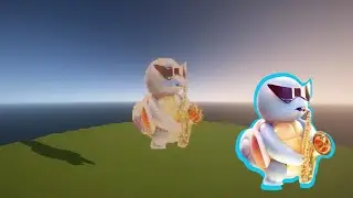 Squirtle Saxophone but in Minecraft