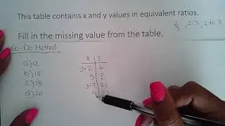 Math with Marilyn - DO-DO Method