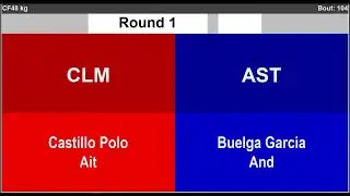 CAMPEONATO DE ESPAÑA DE BOXEO EN EDAD ESCOLAR POR AUTONOMÍAS DIA 3  RING B ARGANDA 2023