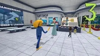 Прохождение Octodad: Dadliest Catch - Часть 3 — Мега упоротая серия + секретный уровень (Full HD)