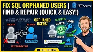 How to fix orphaned users in SQL Server | How to Find and Fix Orphan Users in SQL Server